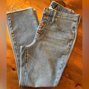 J. Crew Essential Straight Jeans